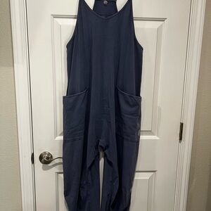 FP Movement by Free People Navy Jumpsuit